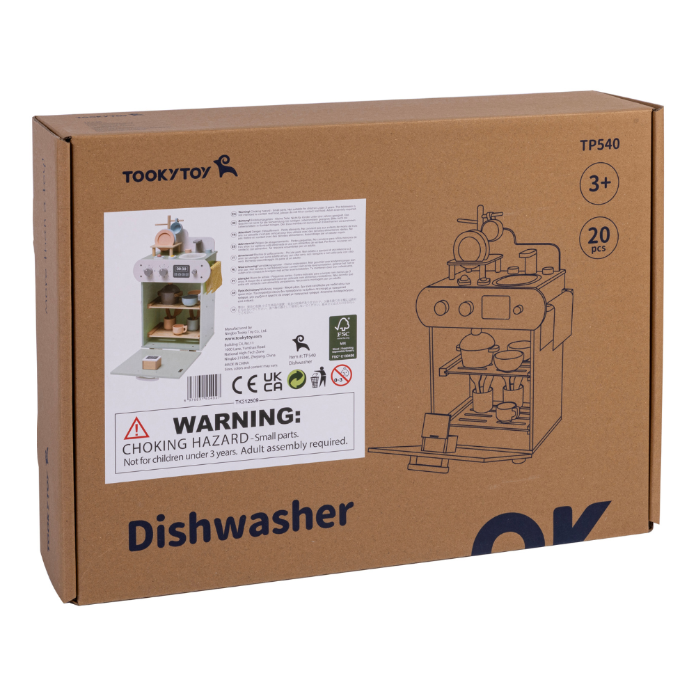 Dishwashing Machine Toy- Tooky Toy