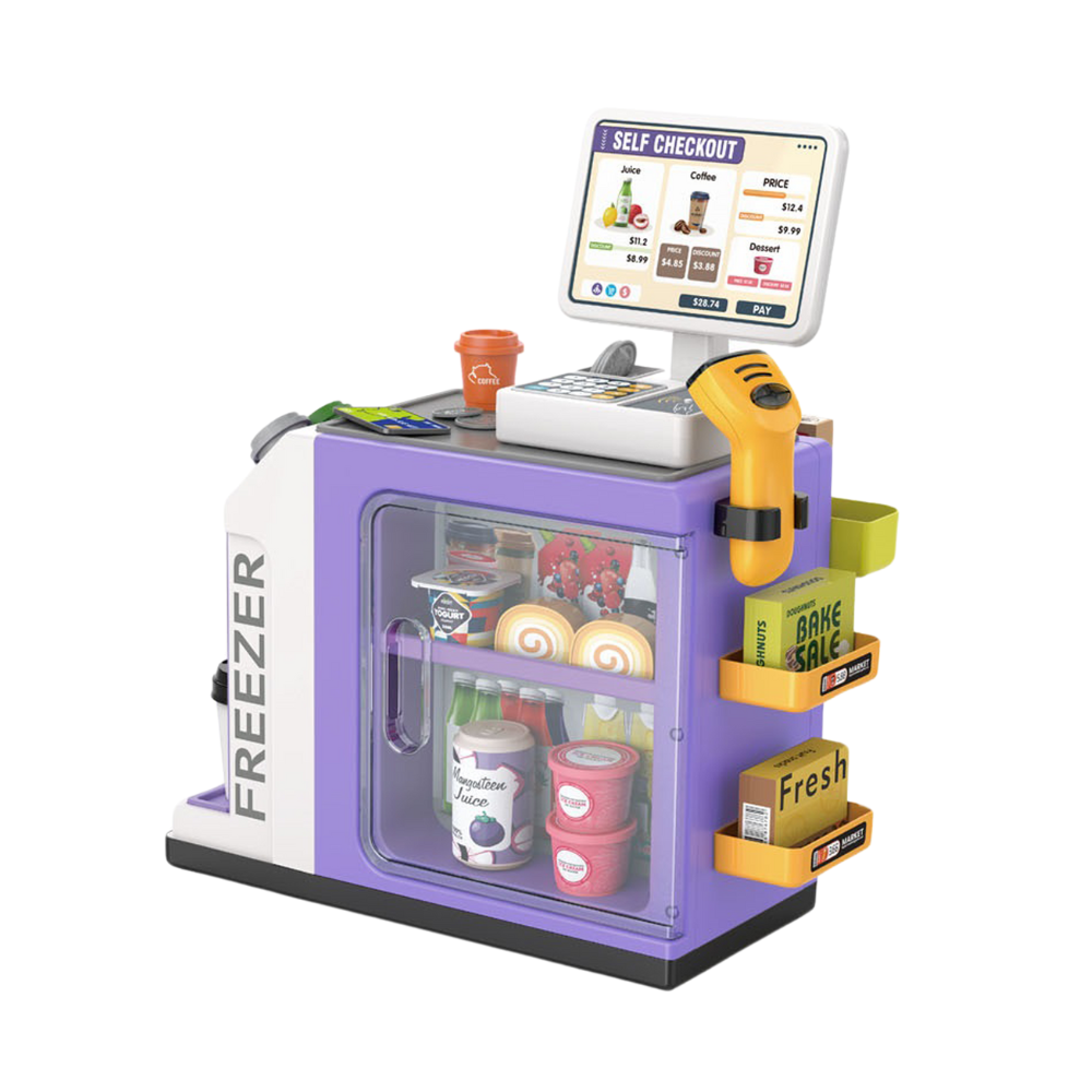 Grocery Store with Lights & Sound Effects - 46 Pieces