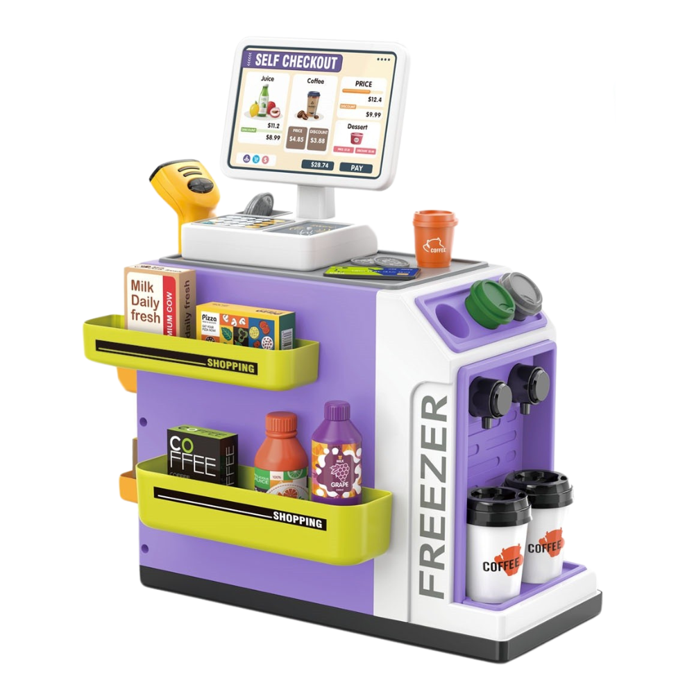 Grocery Store with Lights & Sound Effects - 46 Pieces