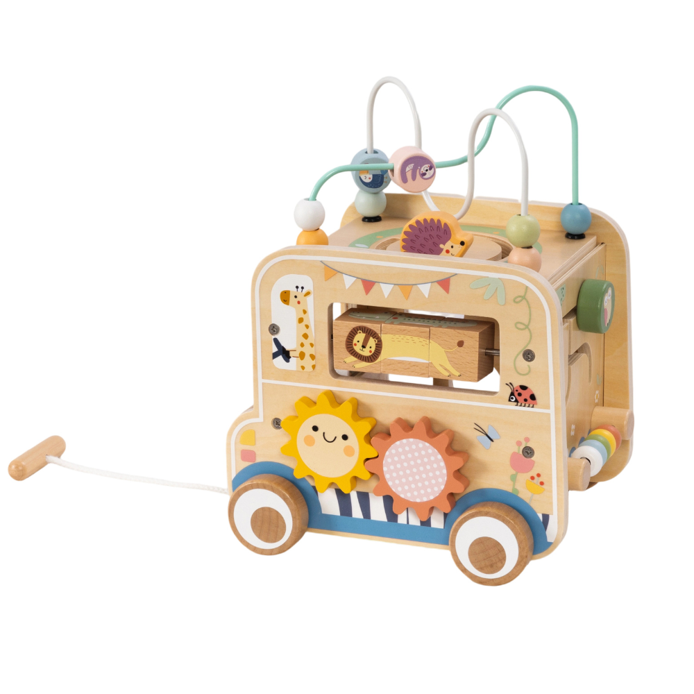 Hunting Vehicle Play Cube Activity Toy- Tooky Toy