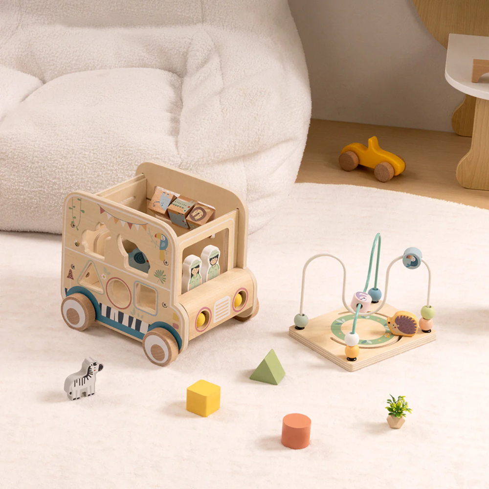 Hunting Vehicle Play Cube Activity Toy- Tooky Toy