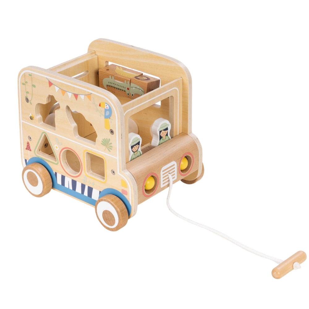 Hunting Vehicle Play Cube Activity Toy- Tooky Toy