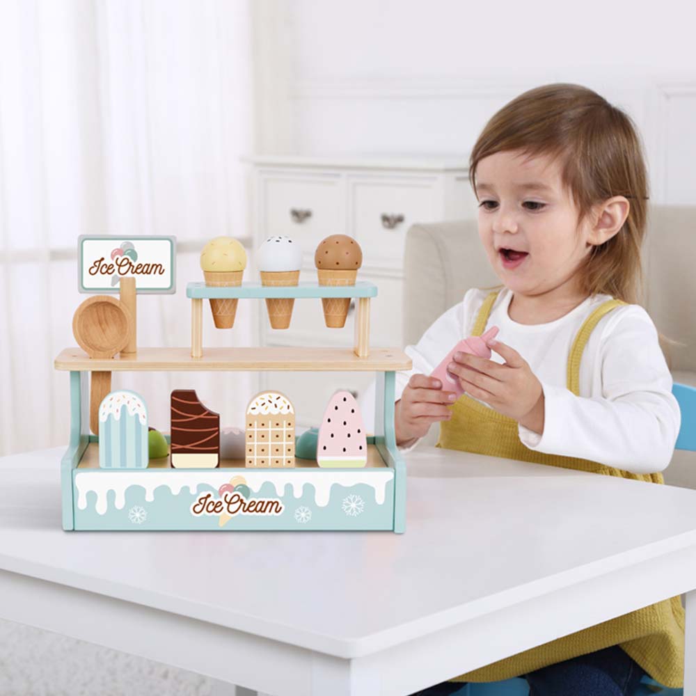 Ice Cream Shop Toy Set - Tooky Toy