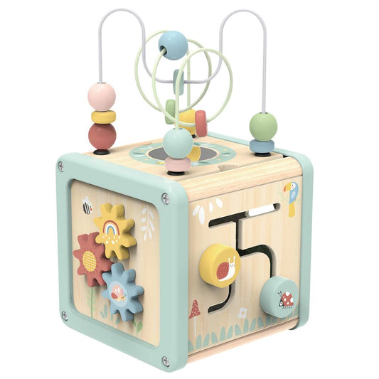 Pastel Play Cube Activity Toy- Tooky Toy