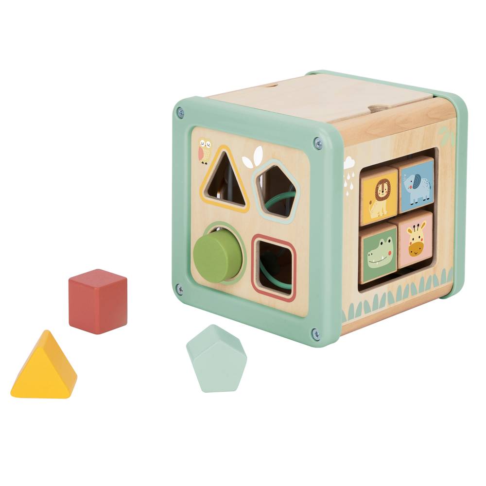 Pastel Play Cube Activity Toy- Tooky Toy