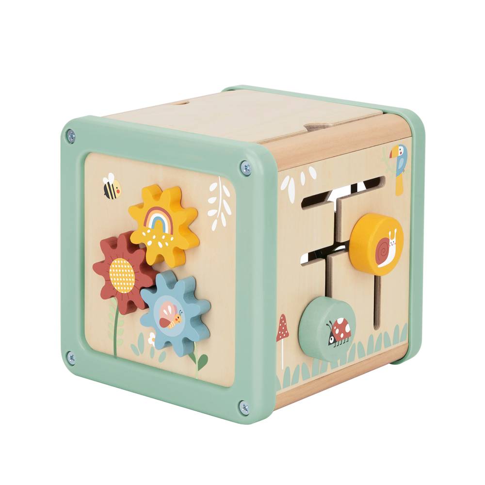 Pastel Play Cube Activity Toy- Tooky Toy