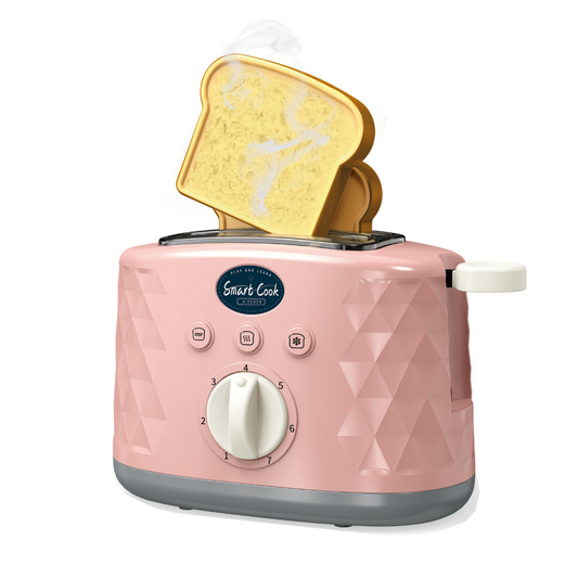 Pop-Up Toaster with Timer-Pink