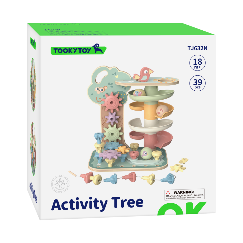 Montessori Tree Tower Multi-Activity Toy- Tooky Toy