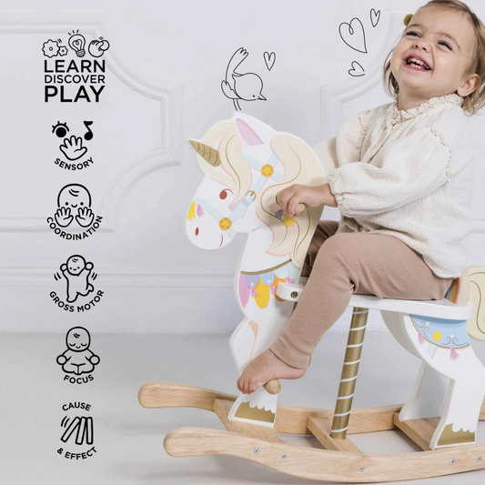 Unicorn Rocking Carousel- Le Toy Van