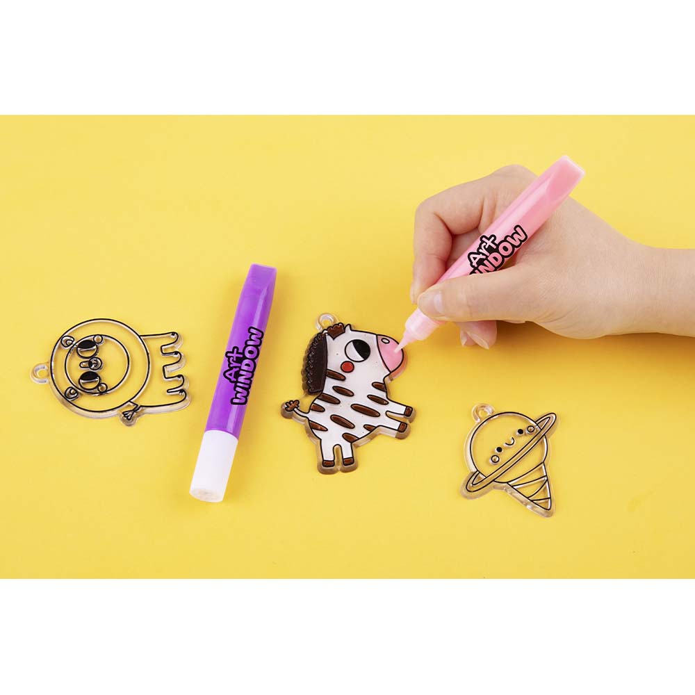 Window Art Kit Animal World - Tooky Toy