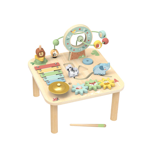Wooden Forest Multi-Activity Table - Tooky Toy